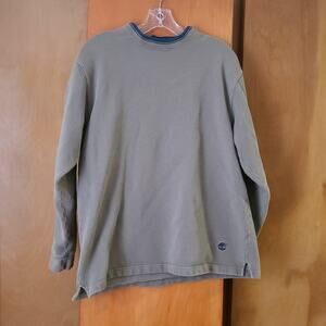 Mens Timberland Medium Sweatshirt Brown Heavyweight Gorpcore